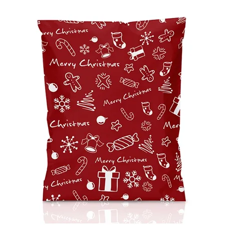 Christmas Poly Mailers