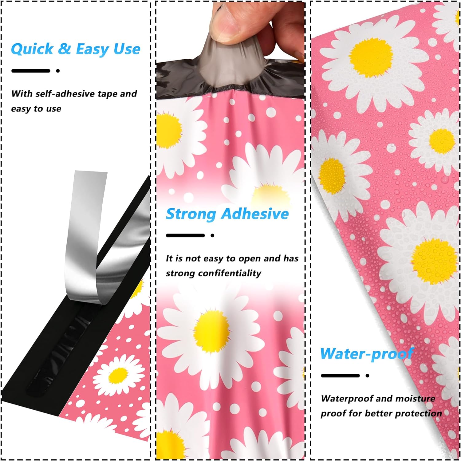 Details of Daisy Poly Mailers