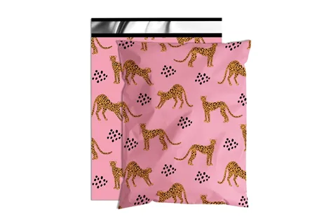 Leopard Poly Mailers
