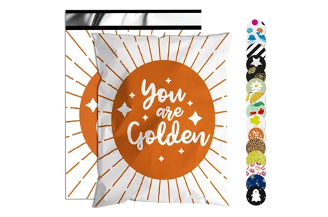 You Are Golden Poly Mailers