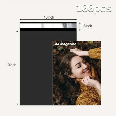Black Poly Mailers