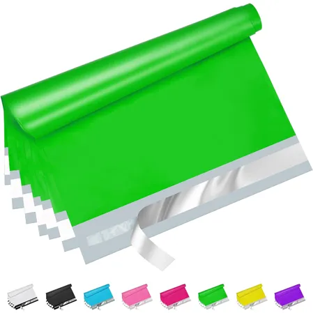 Green Poly Mailers