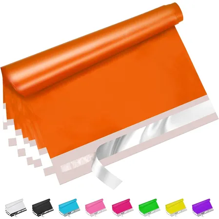 Orange Poly Mailers