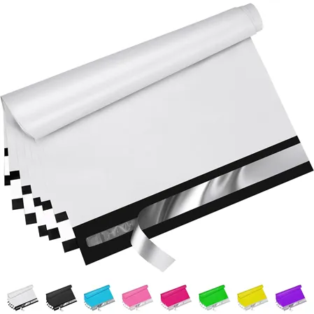White Poly Mailers