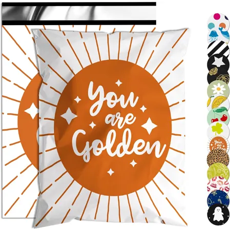 You Are Golden Poly Mailers