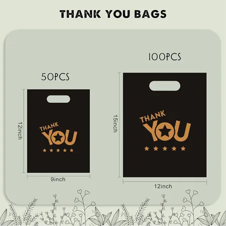 Thank You 9x12 Shopping Bags