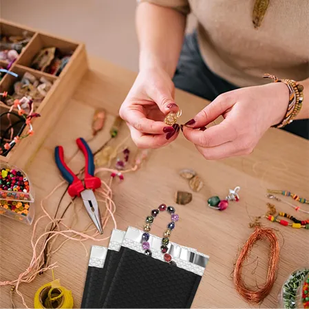 Black Bubble Mailers