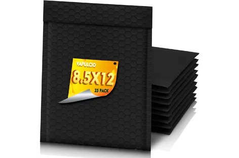 Black Bubble Mailers