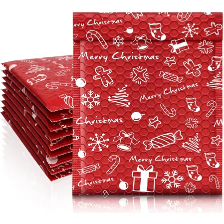 Christmas Bubble Mailers
