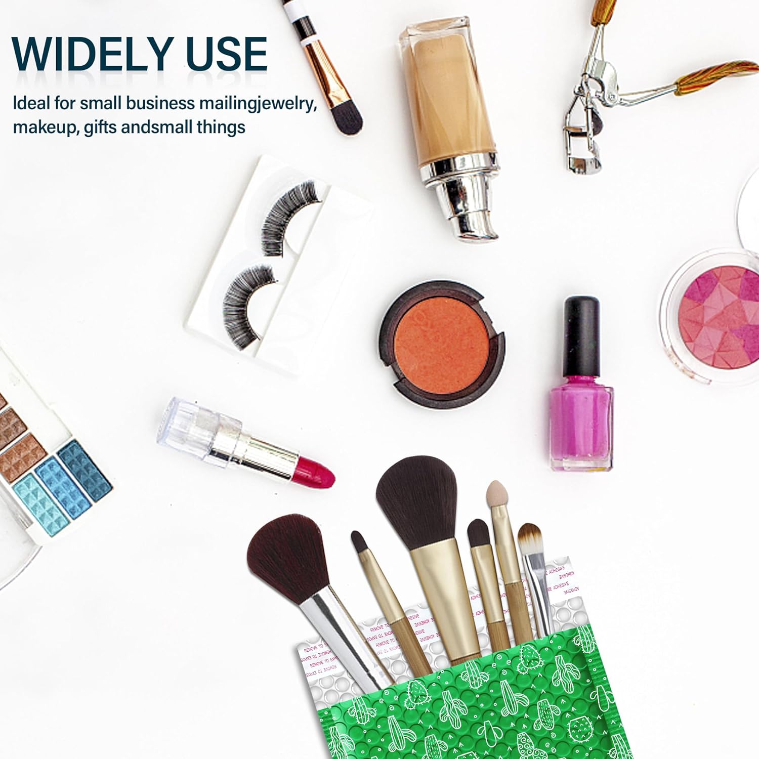 Details of Cactus Bubble Mailers