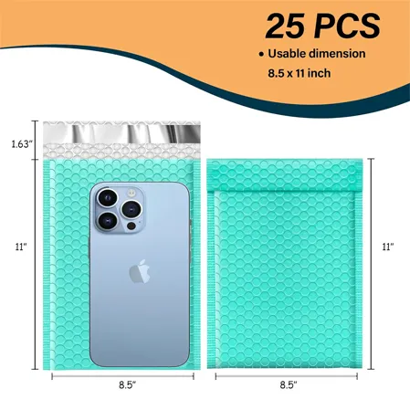 Green Bubble Mailers