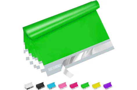 Green Poly Mailers