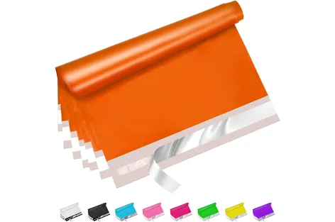 Orange Poly Mailers