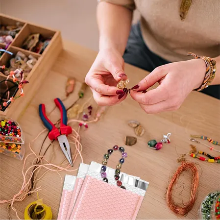 Pink Bubble Mailers