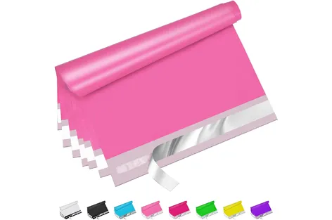 Pink Poly Mailers