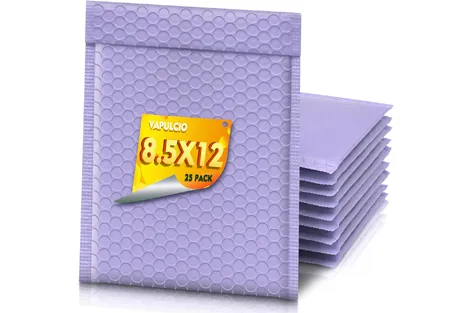 Purple Bubble Mailers