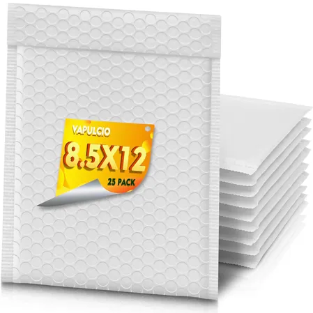 White Bubble Mailers