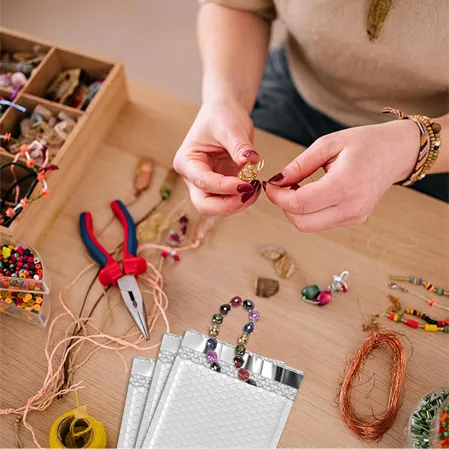 White Bubble Mailers