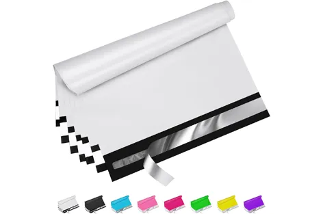 White Poly Mailers