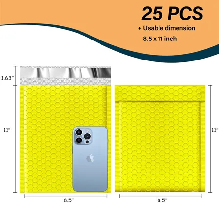 Yellow Bubble Mailers