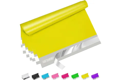 Yellow Poly Mailers