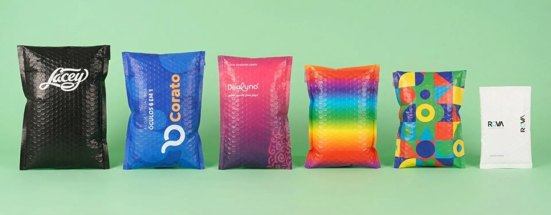 Printed Bubble Mailers