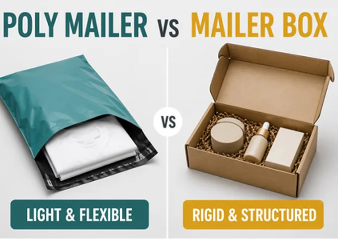 Poly Mailers vs. Mailer Boxes: Which Packaging Is Right for Your Products?