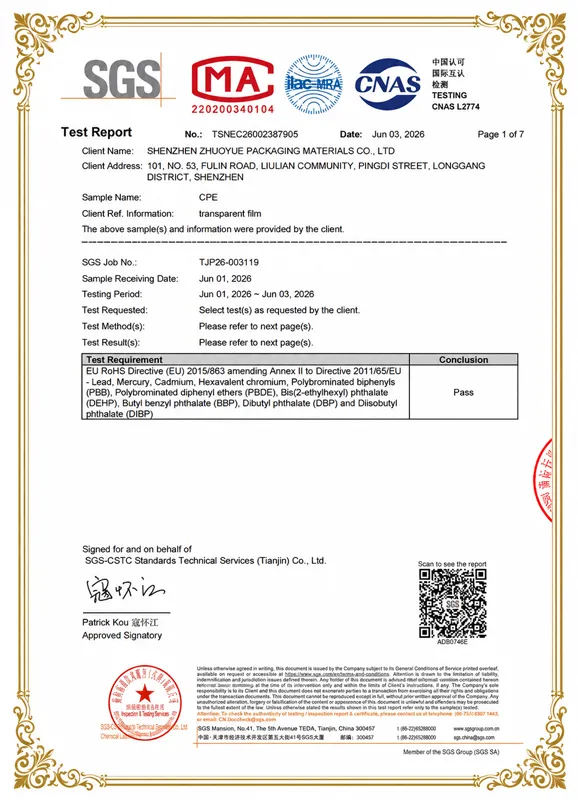 CPE Test Report